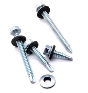 Hex Head Self Drilling with (EPDM washer)